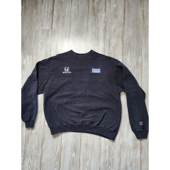 Champion Honda Novo Nordisk Chip Ganassi Racing Sweater Crewneck Black Sz XL